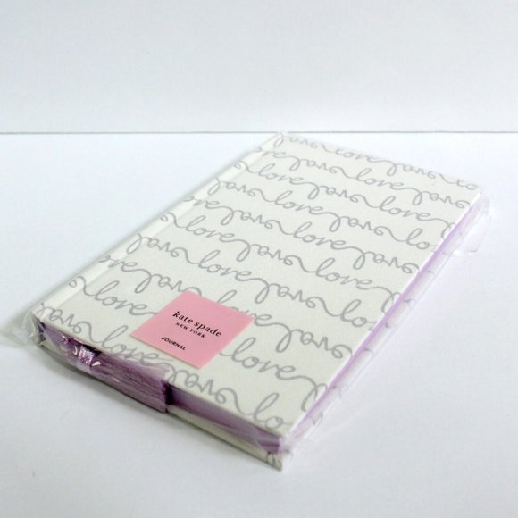 kate spade Love Scripts Bridal Journal Tassel Bookmark - Picture 1 of 6